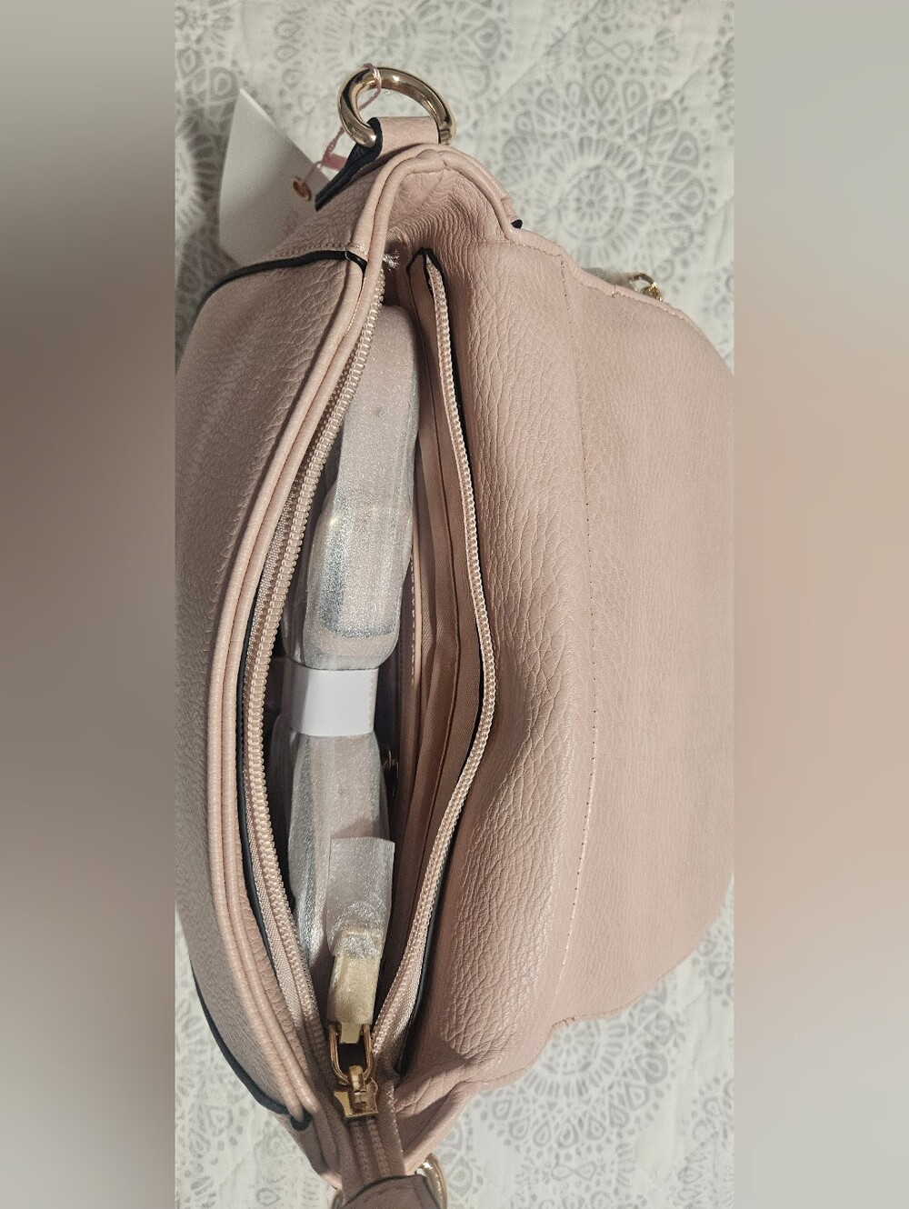 Poppy & Peonies Blush Mini Downtown And Tech Case - Picture 3 of 6